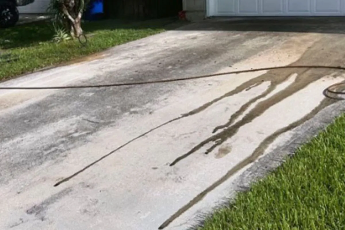 Driveway Transformation - Before